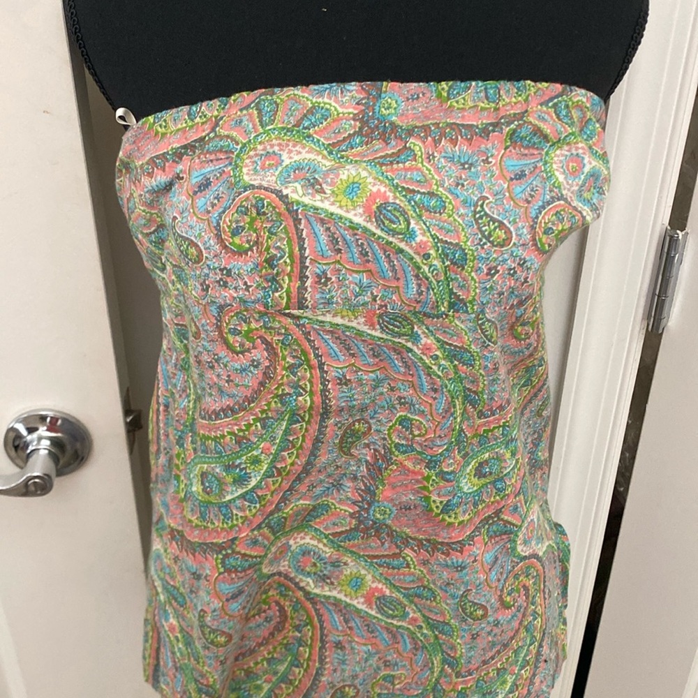 J crew vintage strapless top size 6- runs small